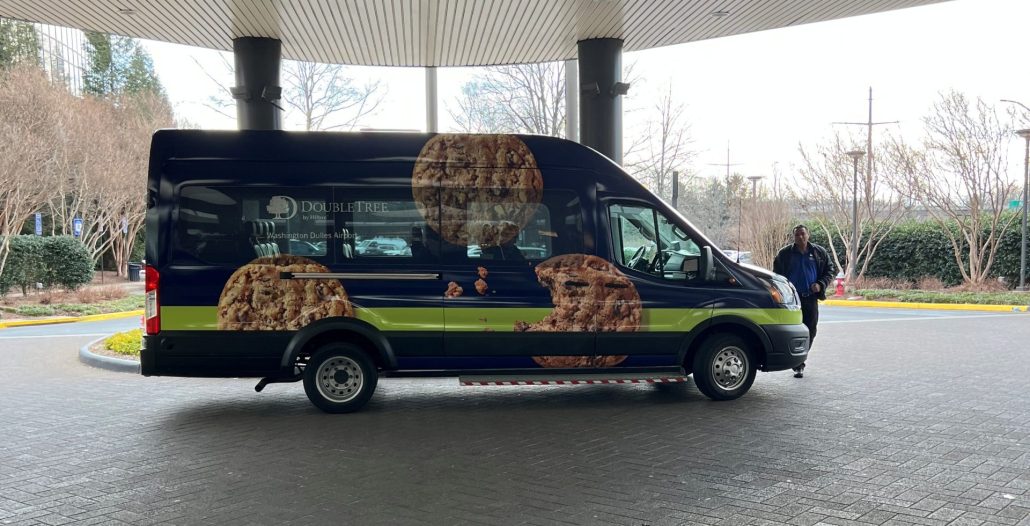 Doubletree by Hilton Shuttle Van